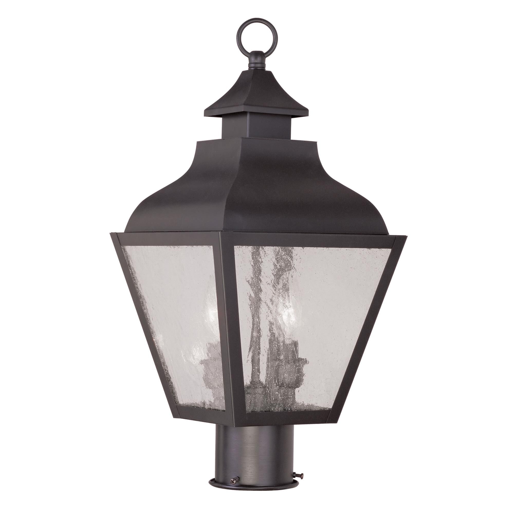 Vernon 19 Inch Tall 2 Light Outdoor Post Lamp by Livex Lighting